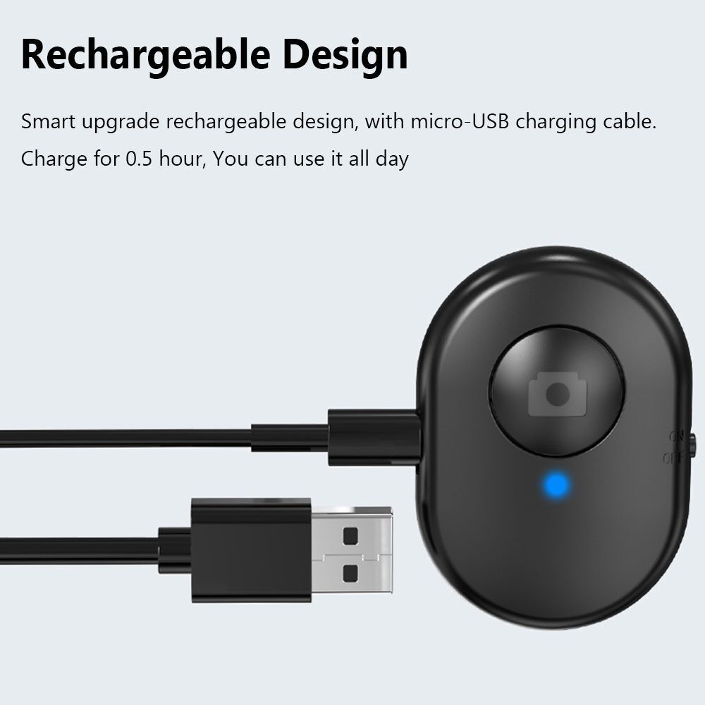 Camera Controller Shutter Release Wireless Bluetooth Self-Timer For IOS Android