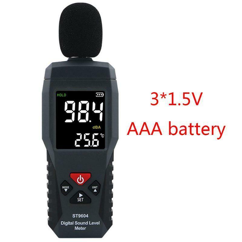 Digital Sound Noise Meter LCD Display Measurement Instrument Decibel Tester