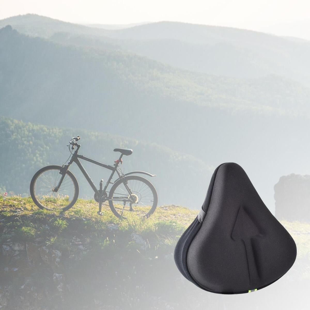 Bike Seat Cushion Padded  Thicken for Exercise Bike Road Bicycle Seats