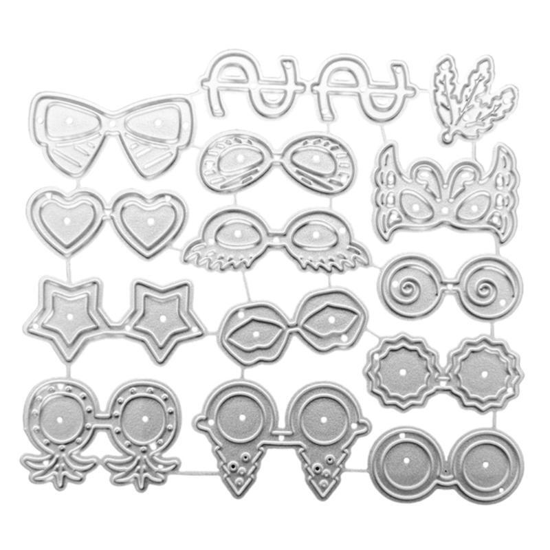 Eyeglasses Metal Cutting Dies Stencils Die Cut Template DIY Scrapbooking Album