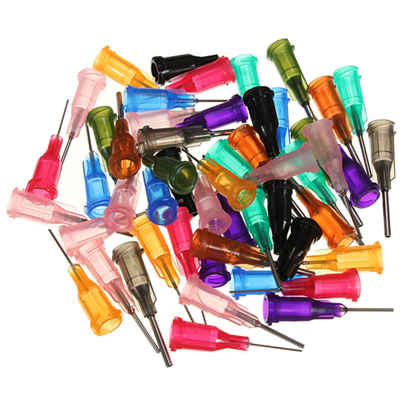 10CC Syringe SMT SMD PCB Solder Paste Adhesive Glue Liquid Dispenser W/ Needles