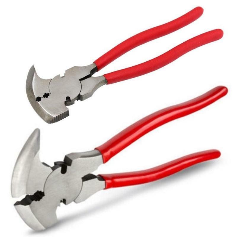 Wire Cutters Fencing Hammer Tool Gift for DIY Work Friends and Family Steel