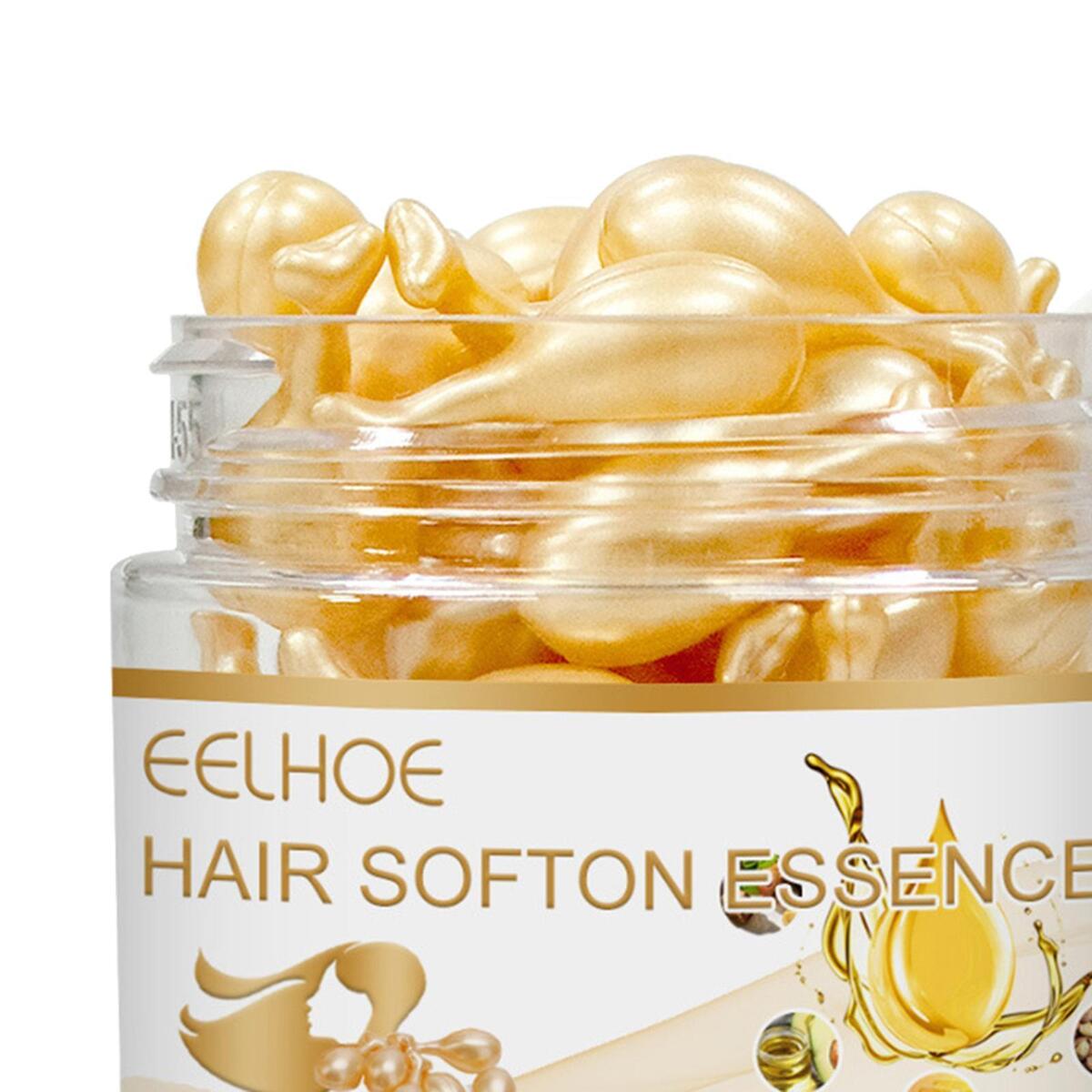 Hair Oil Capsules After Dyeing Anti Loss Anti Frizz Vitamins Complex Oil