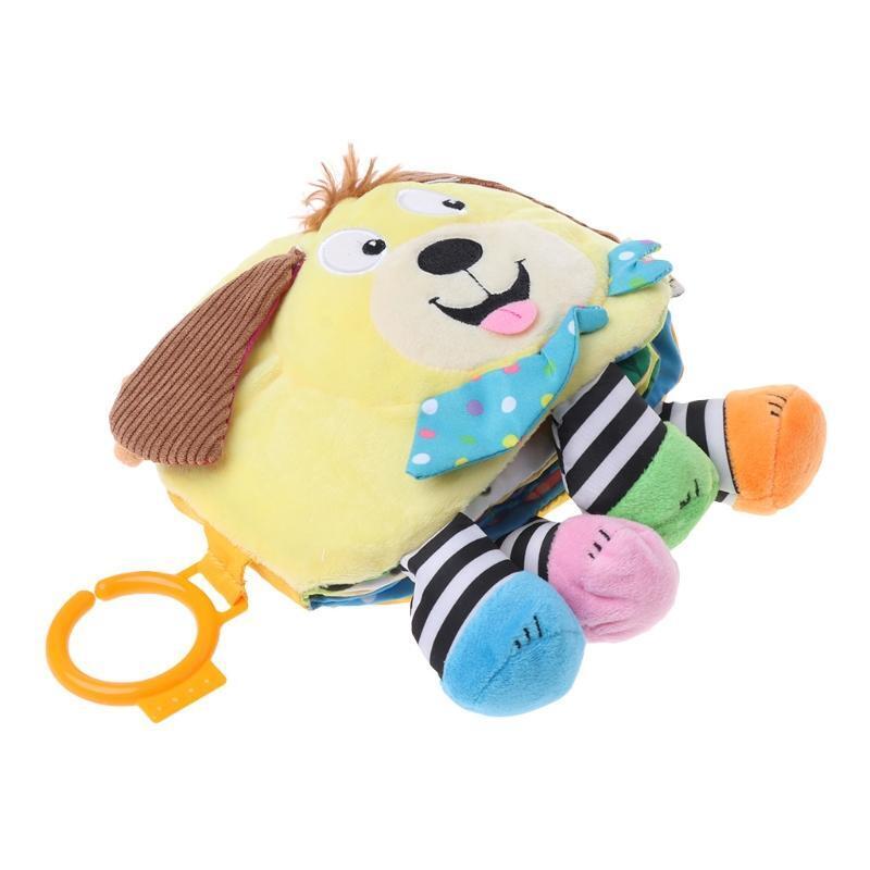 New Baby Quiet Book Dog Cartoon Educational Soft Fabric Kid Children Development