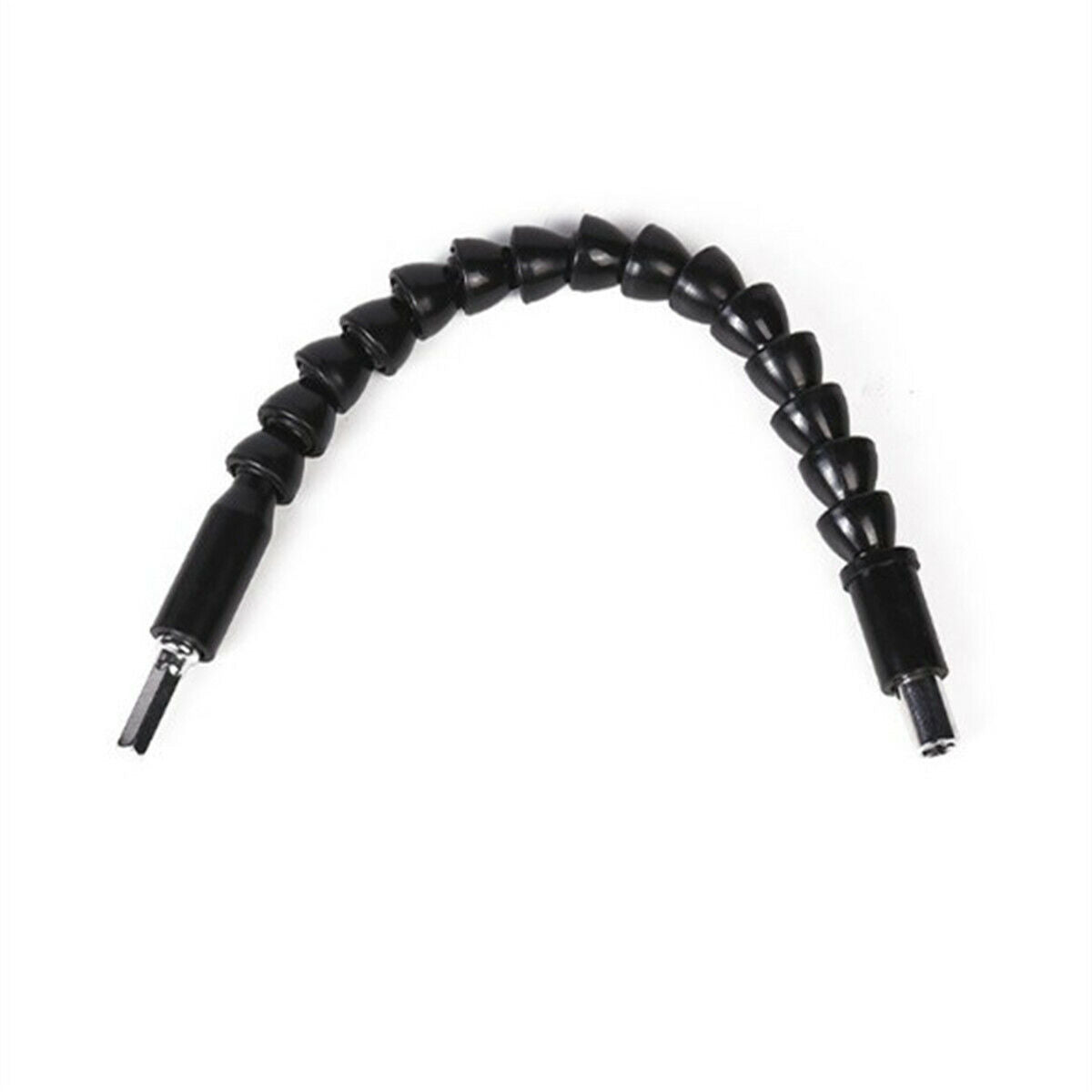 Multi-Angle Bending Screwdrive Electric Drill Bit Flexible Extension 200mm Black
