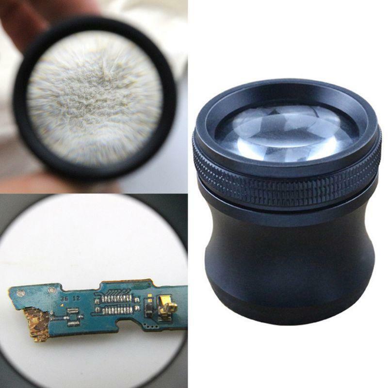 Pocket Size 20X Magnifier Jwellery Diamond magnifying glass 20 x 40 Loupe 40mm