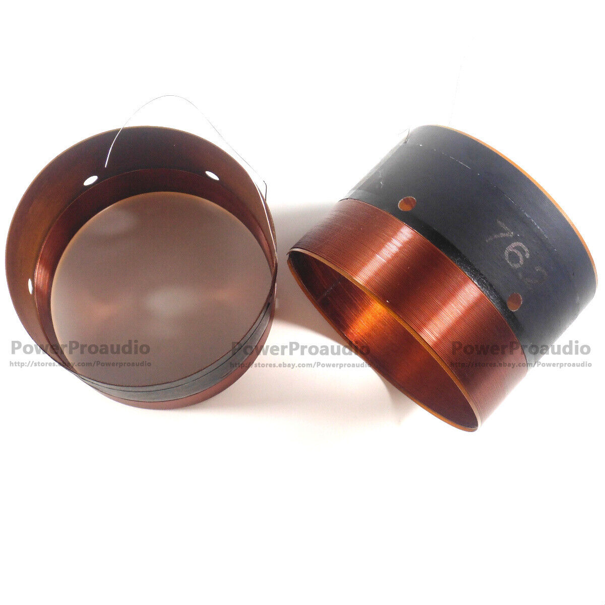 2pcs voice coil  76.2mm 3inch Speaker Repair Subwoofer 8OHM Speaker In and out