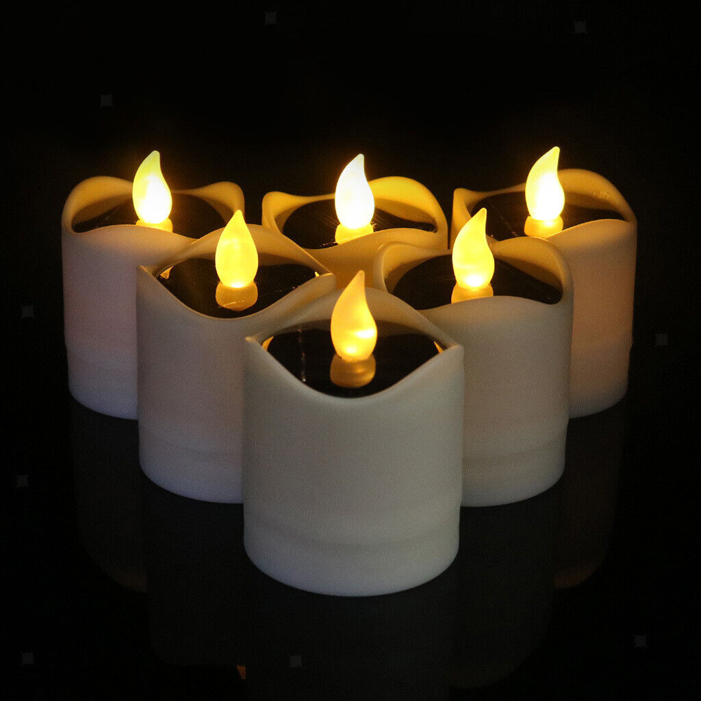 Electric LED Tealight Candle Flickering Flameless Tea Light