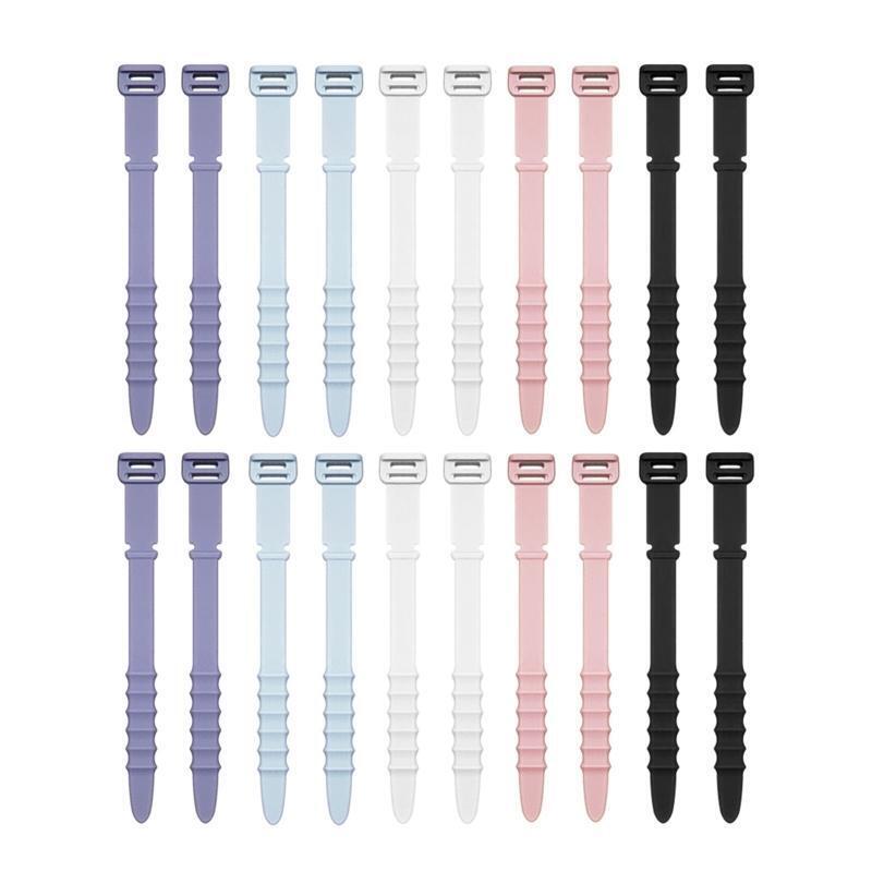 Cables Twist Ties Rubber Wires Ties Management Ties Cord Straps Organizer