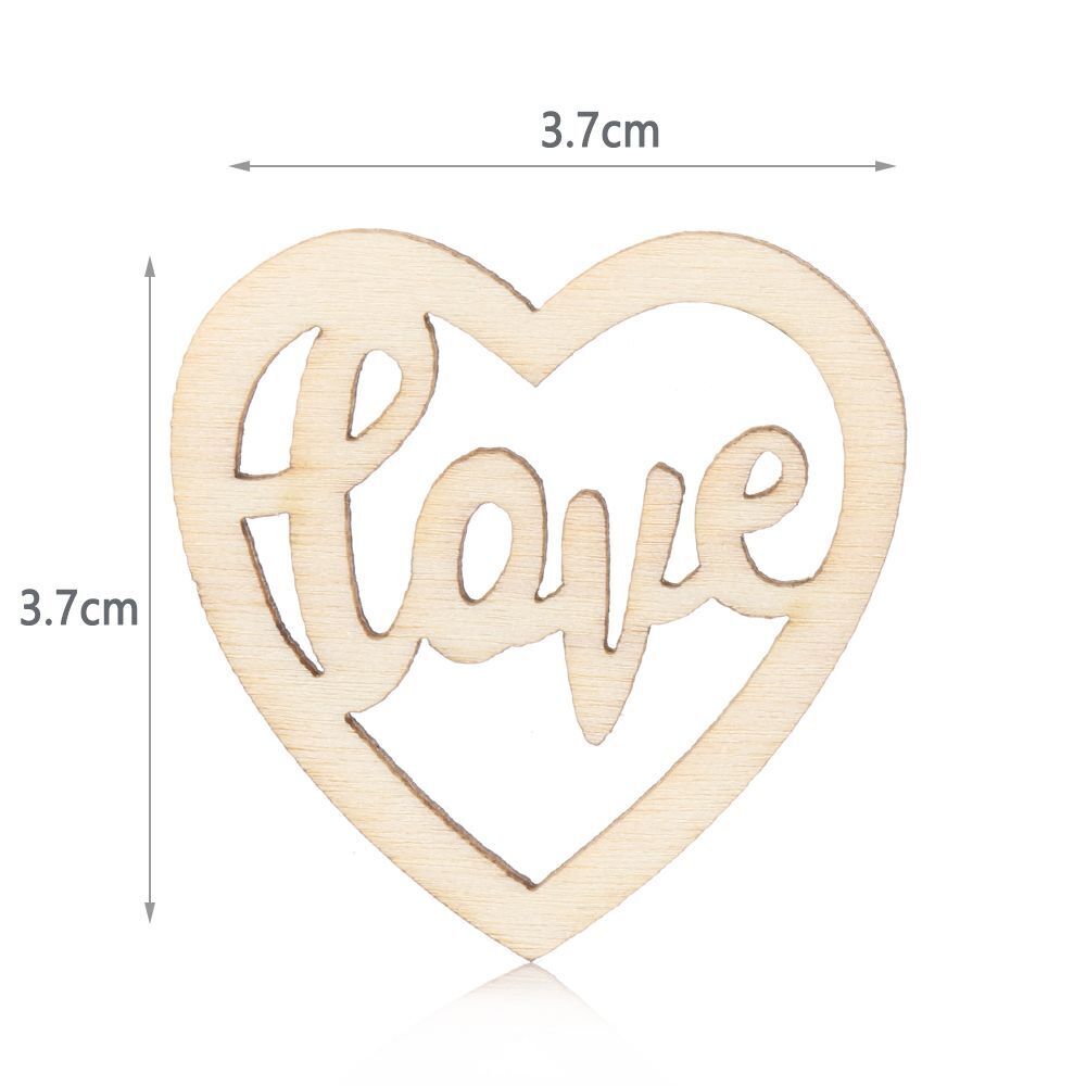 Home Decoration Hanging Ornaments Wedding Pendant Wooden Slice Wood DIY Crafts