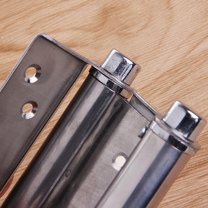 2Pcs 3" Inch Stainless Steel Double Action Spring Hinge Saloon Cafe Door Swing