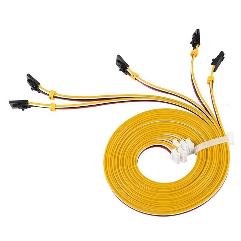 5pcs 1m NAMA17 42 Stepper Motor Cables Mini-Rambo Einsy for Prusa I3 MK2 MK2S