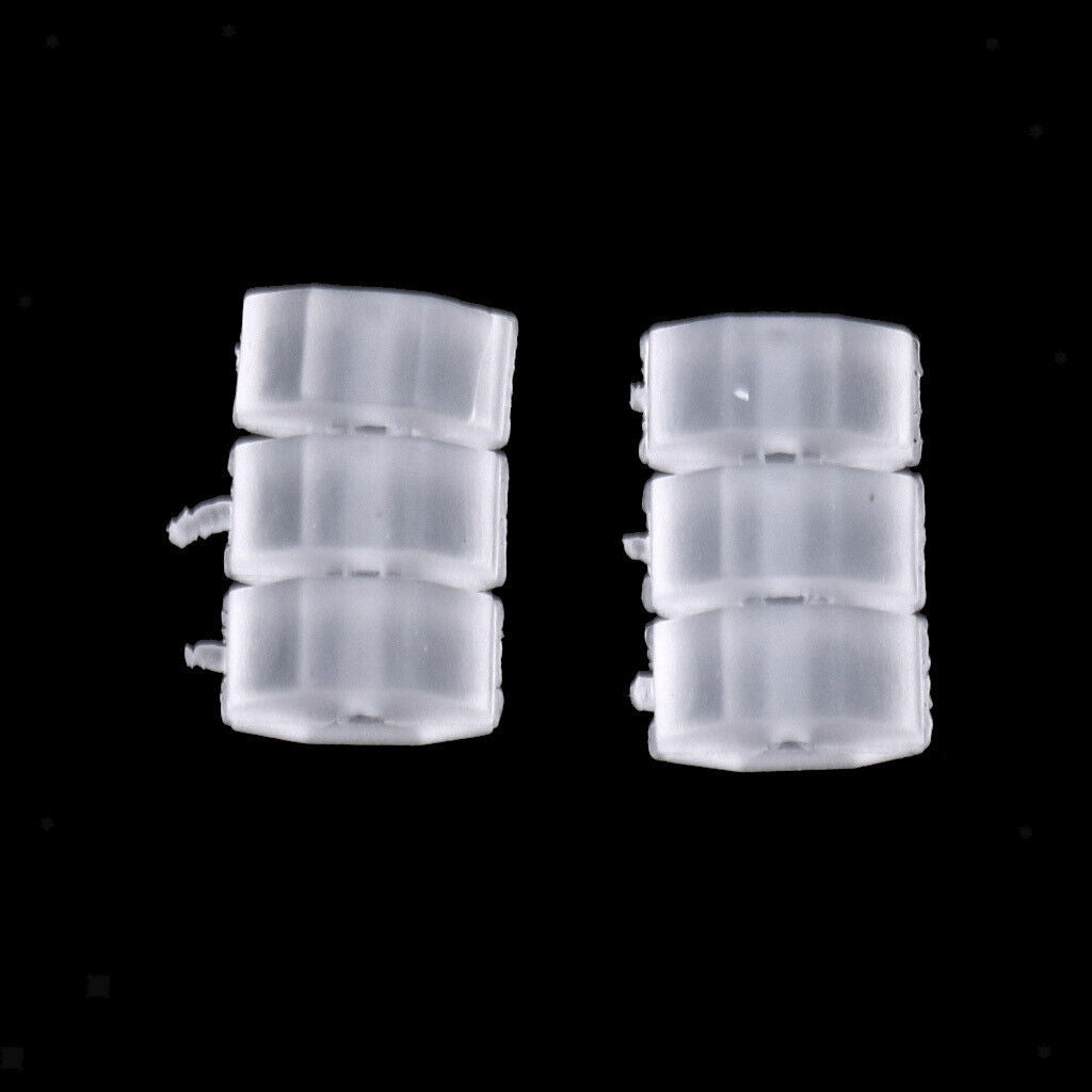 100pcs Cable Donuts Rubber Bicycle Cable Donuts Cables Housing White