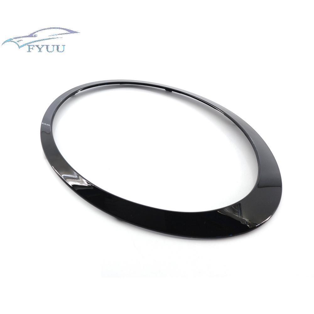 2 x Headlight Trim Rings For Mini Cooper R55 R56 07-15 #51137149905 51137149906
