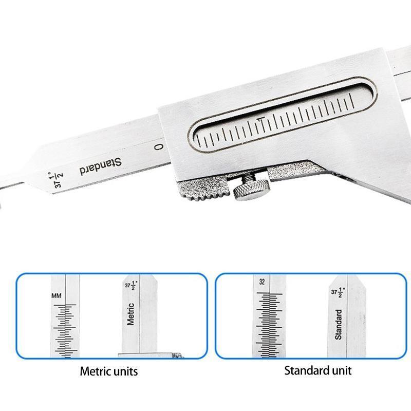 0-32mm Dual Unit Stainless Steel Welding Measure Tool Pipe Gauge Seam Inspection