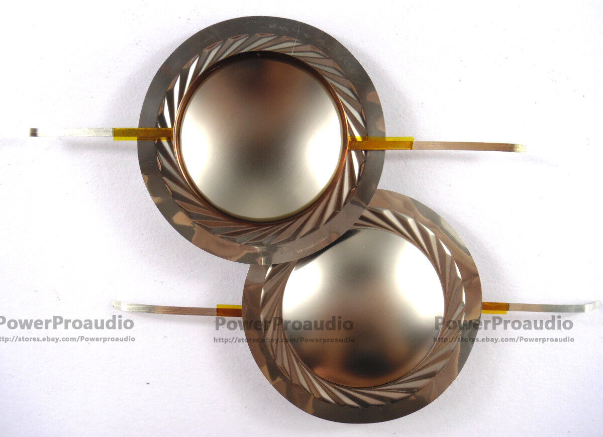 2pcs /lot 37.5mm High quality Titanium  Diaphragm 8 ohm  Tweeter  voice coil