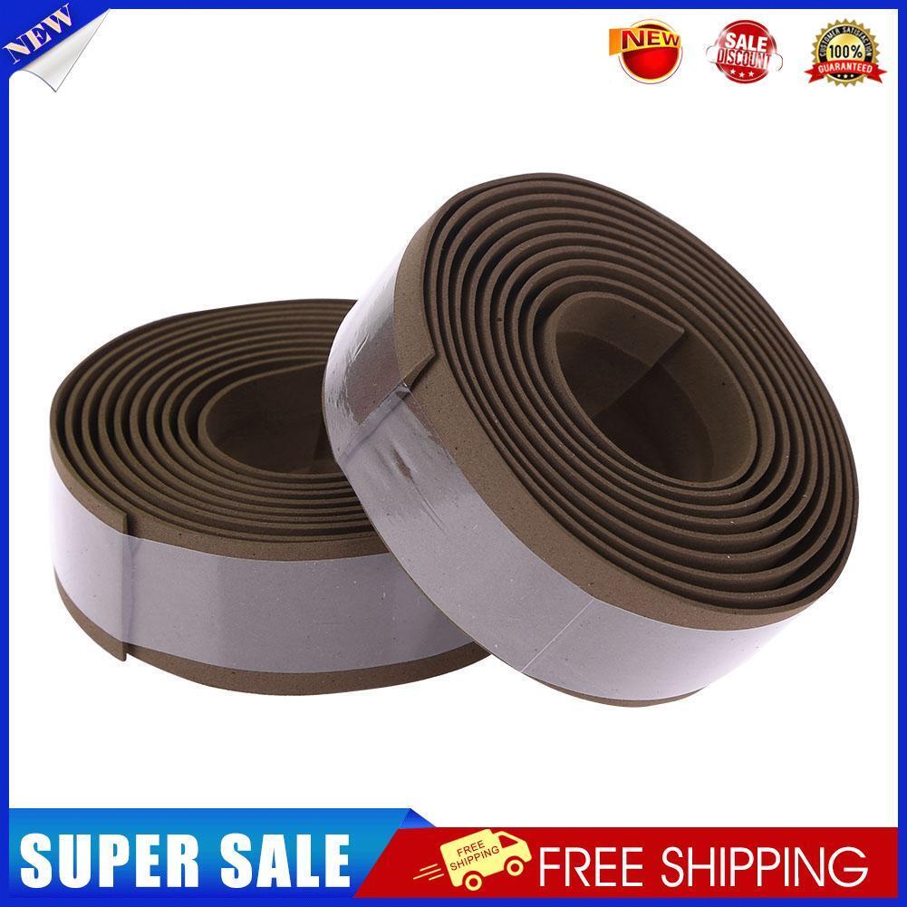 Brown 2pcs Bike Bicycle Handlebar Tape Non-Slip Cycling Handle Sponge Belt