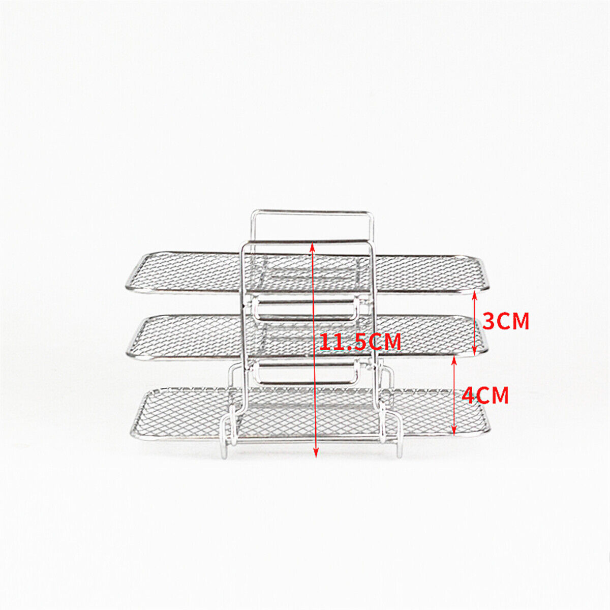 Stainless Steel 3 Layers Air Fryer Rack for Ninja Dual Air Fryer DZ201/DZ401