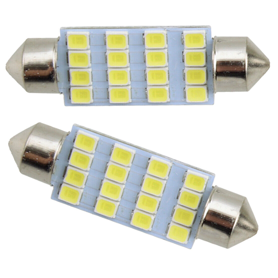 28pcs T10 LED Light Car Bulb Auto Lamp Set For Interior Dome Map Inside White