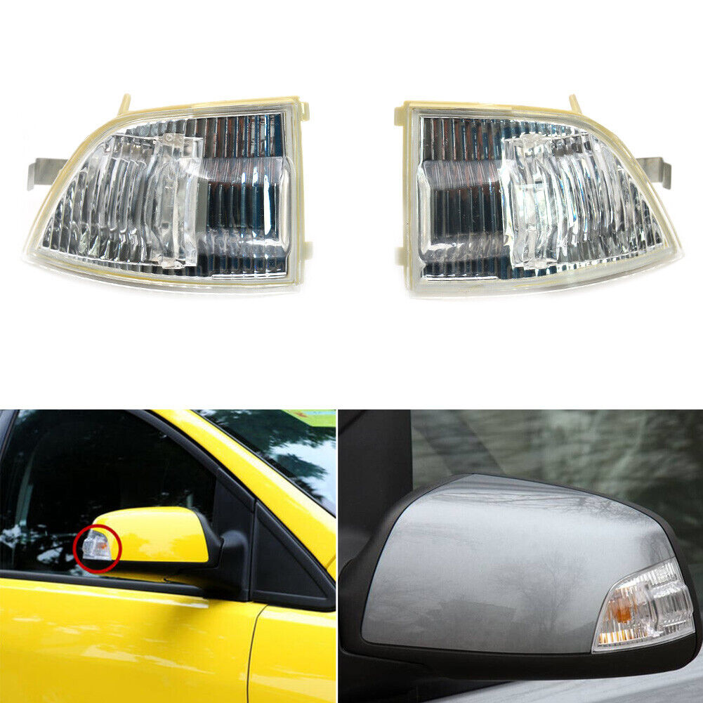 1pair Rear View Mirror Turn Signal for Ford Focus 2003-2013 C-MAX 2003-2010