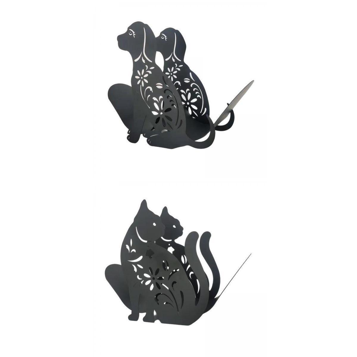 Pack of 2 Novelty Toilet Paper Holder Iron for Home Office Washroom Bathroom