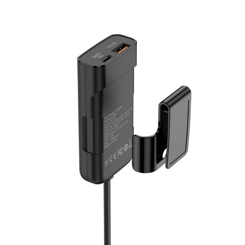 PD QC3.0 Car Charger Can Charge Your USB Type-C Phone or Tablet at Up to 118w