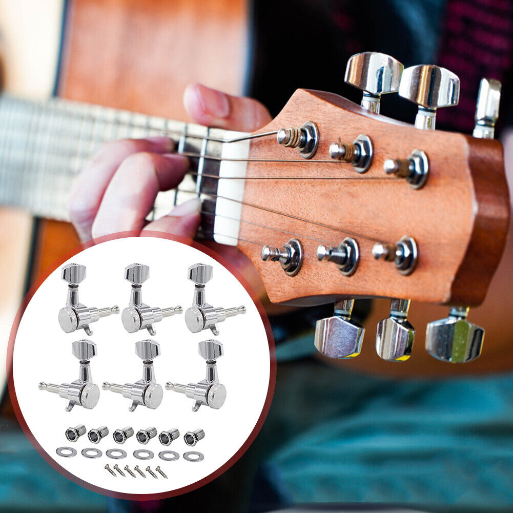 1/18 Locking Tuners for ST TL Electric Guitars String Tuning Pegs Kits