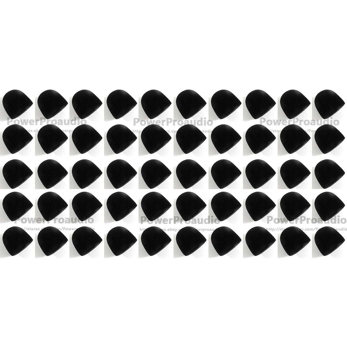 50pcs Sponage (inner)  Foam fits for Shure SM58 SM58S SM58LC BETA58 PG58 SLX24