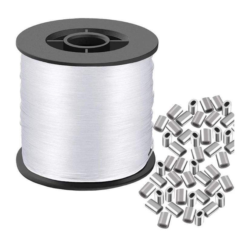 Durable Transparent 0.8mm Nylon Cord Outdoor Suplies Picture Frame Hanging Wire