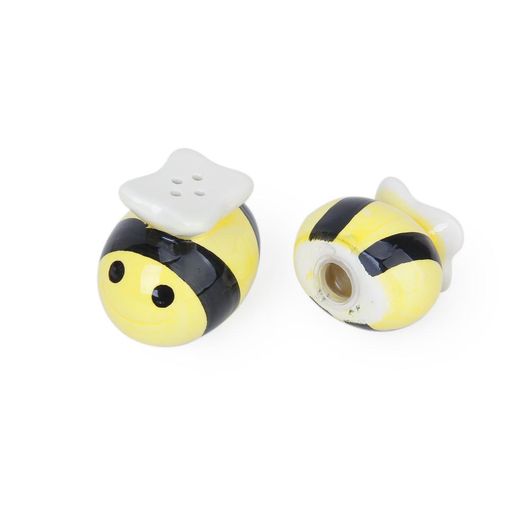 12pcs Ceramic Bees Salt Pepper Shakers Wedding Favors Party Event Reception Gift