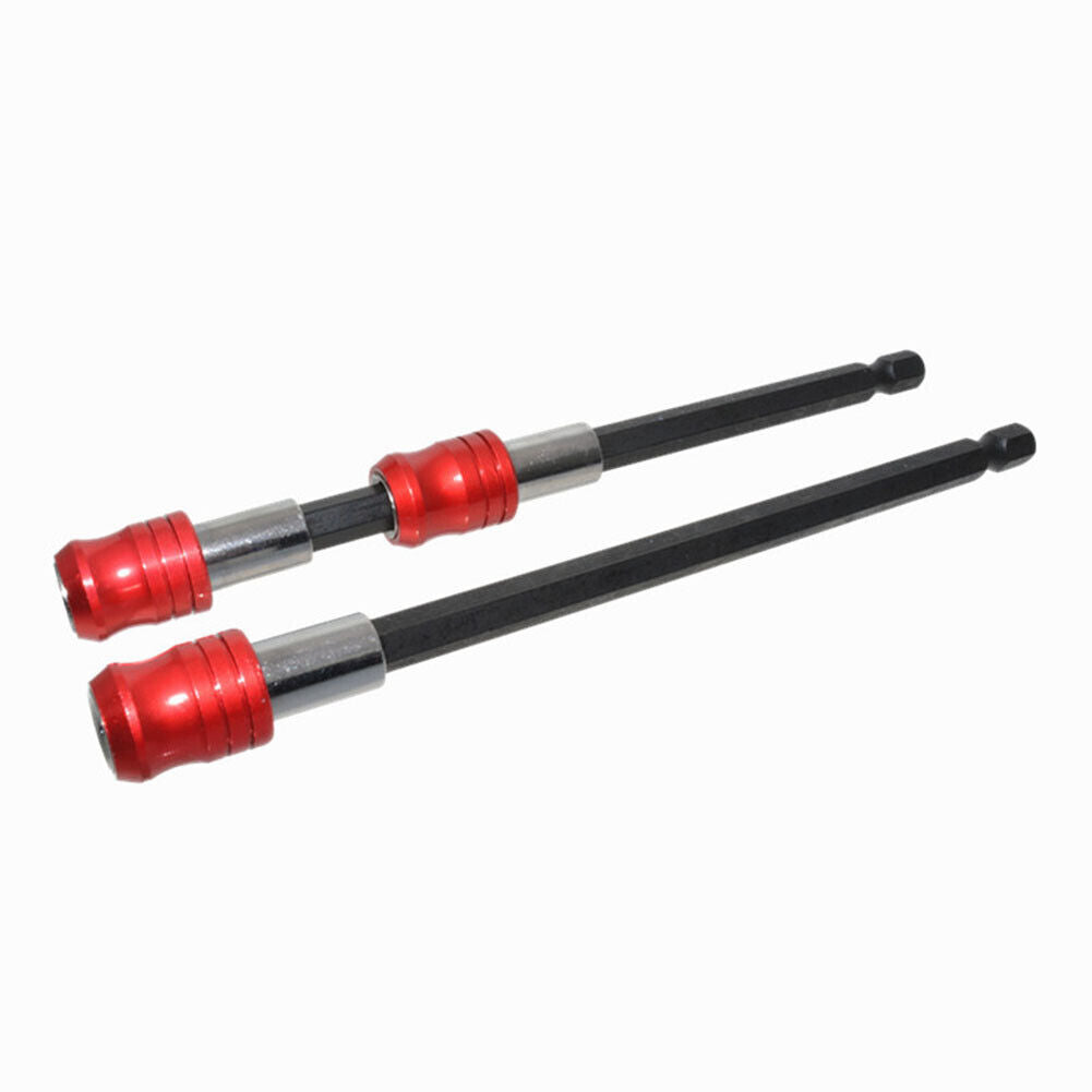 3pcs Batch Head Rod 1/4 Hex Shank Self-locking Magnetic Bit Extension Rods