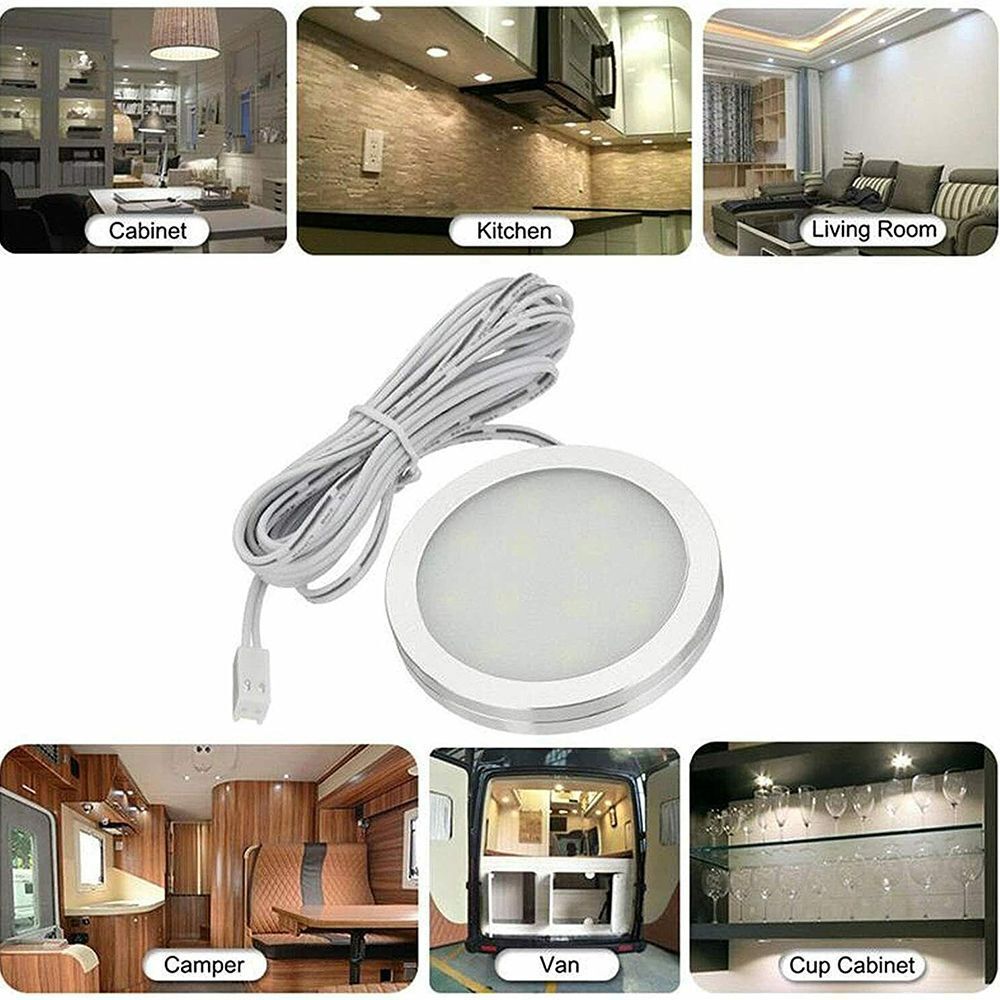 Super Bright LED Spotlight Round Recessed Lamp Panel Downlight Ceiling Light