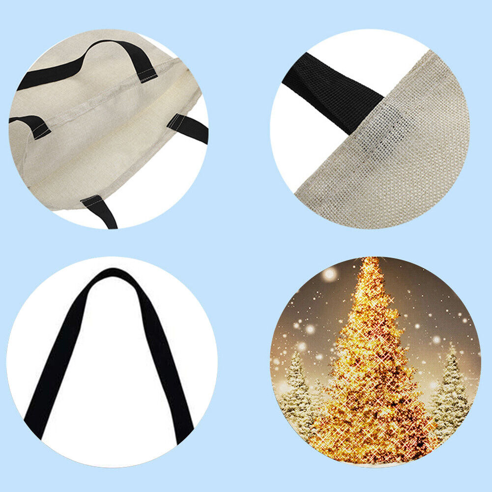 Christmas tree Printed Shoulder Shopping Bag Casual Large Tote Handbag