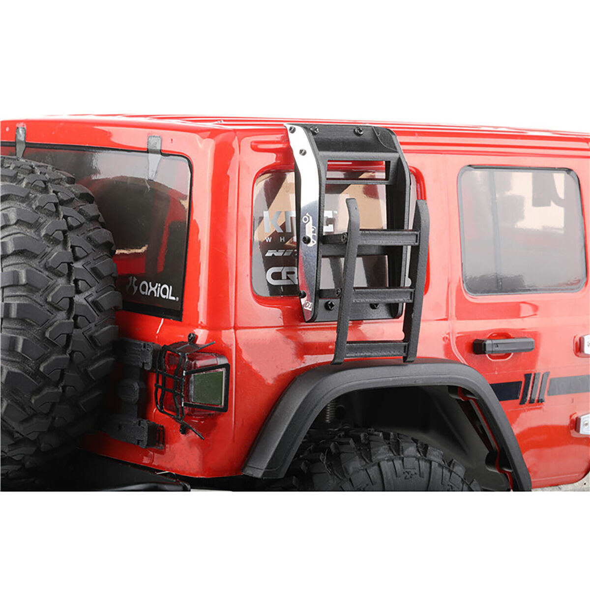 RC Modification Retractable Ladder for 1:10 RC Car SCX10 Trx-4 Tank300 MST A2UK