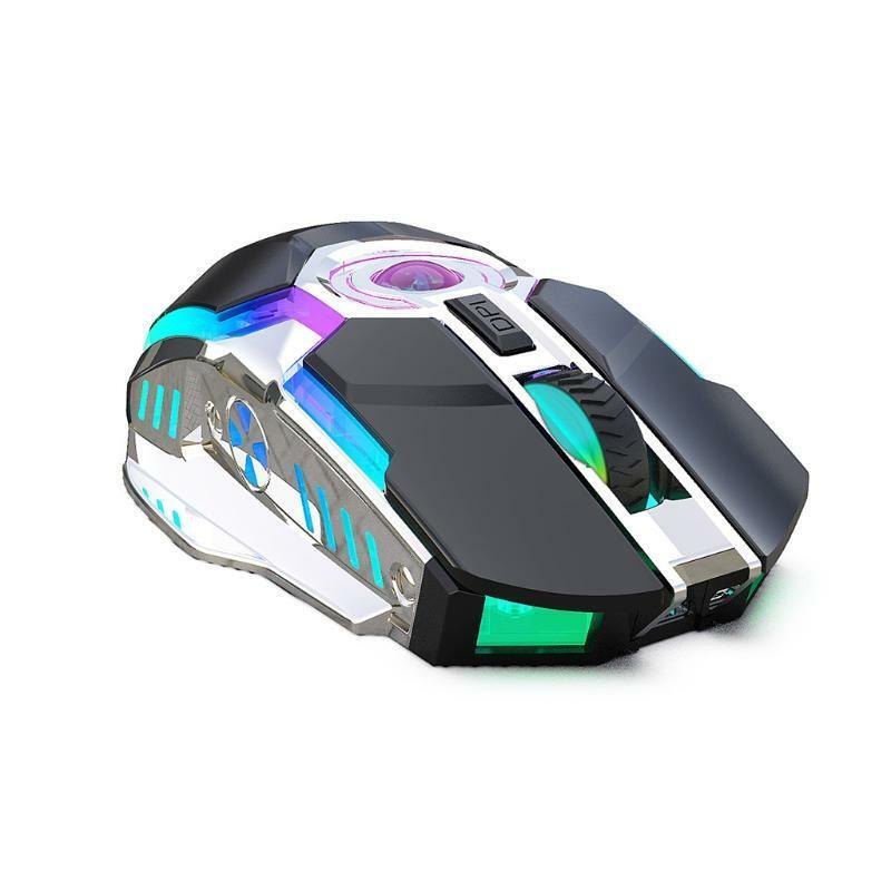 Rechargeable 2.4G Wireless Gaming Mice with 2400 DPI Cursor PC Gaming Mice