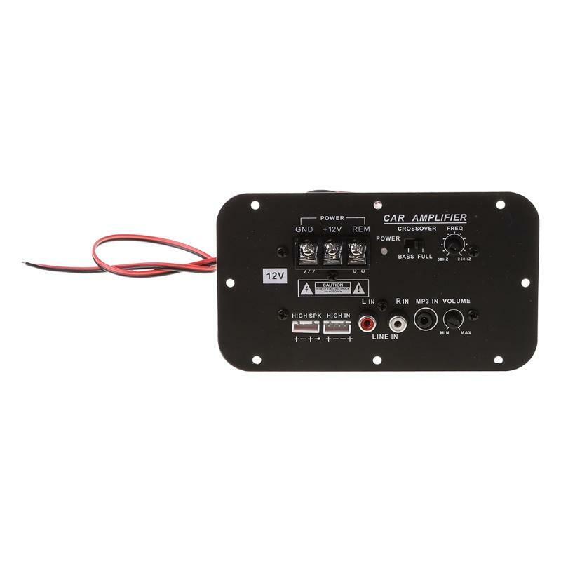 12V Car Tritone  Board Preamplifier Volume Tone Control Board Digital Amplifier