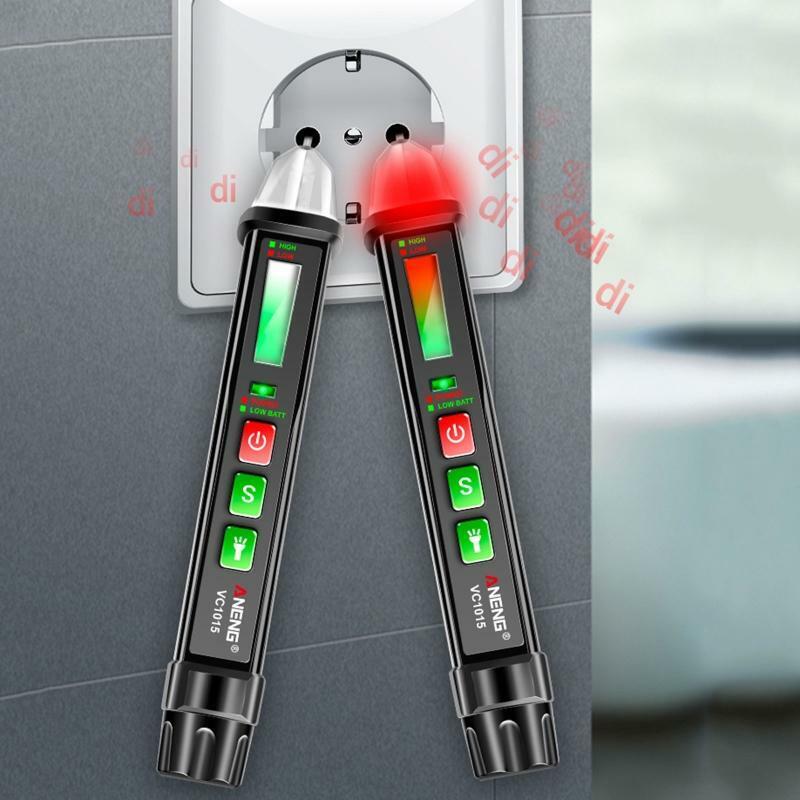Voltage Tester Non-Contact Voltage Tester Pen Style Electric Indicator LED Volt