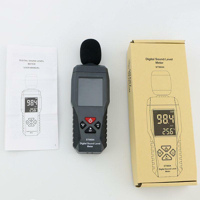 Digital Sound Noise Meter LCD Display Measurement Instrument Decibel Tester