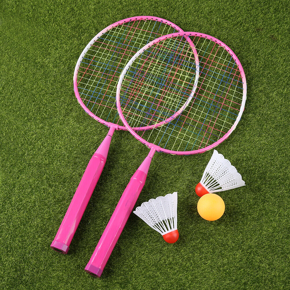 Playing Games Sports Shuttlecock Racquet Set Kids Badminton Racket (Red)