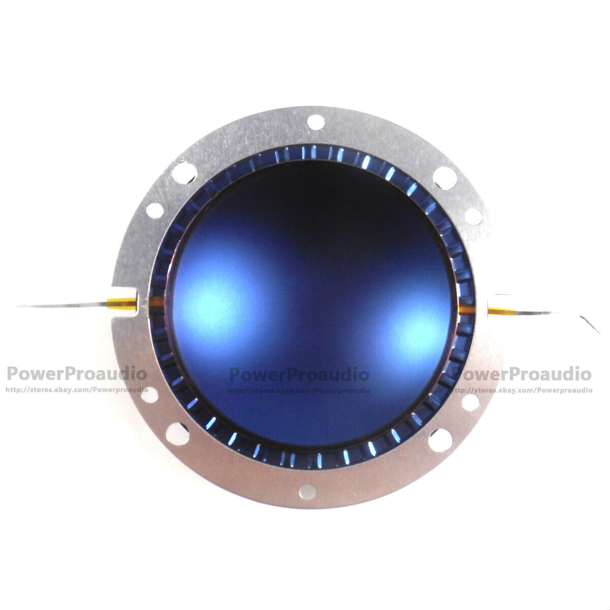 4 x Diaphragm Kit  for P Audio SD-75BF SD75BN Driver VC 76mm 8ohm Blue Titanium