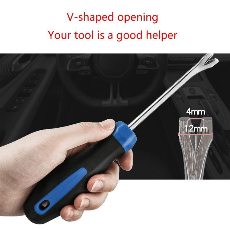 Labor-saving Buckle Trim Screwdriver Durable Crowbar Tool for Car Door Repairing
