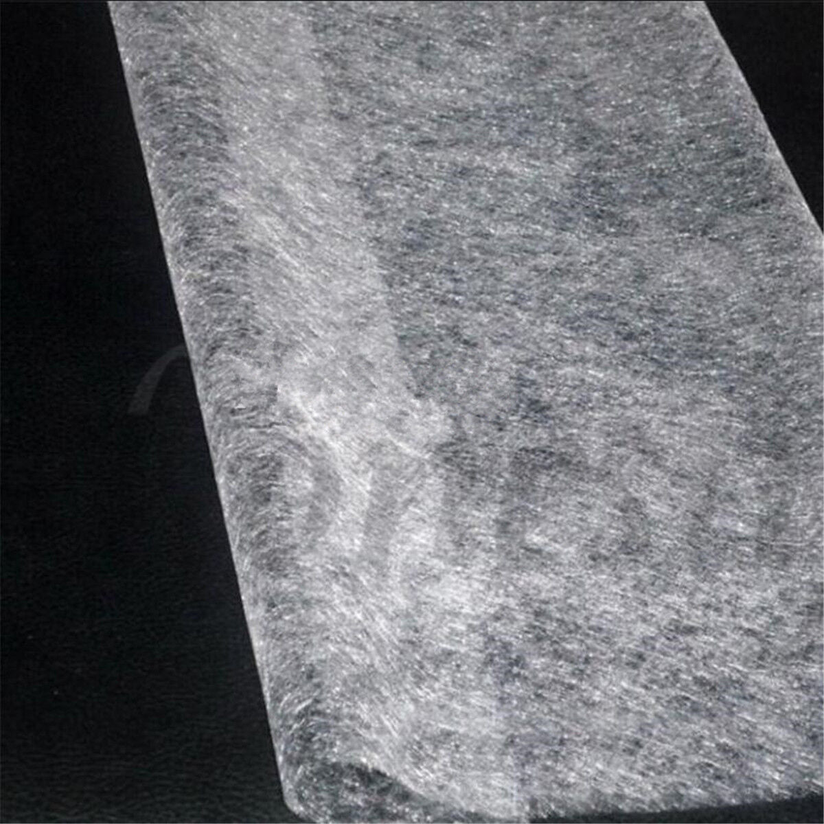 5M Double Sided Fusible Interfacing Fabric Buckram Glue Tape Iron DIY Cloth