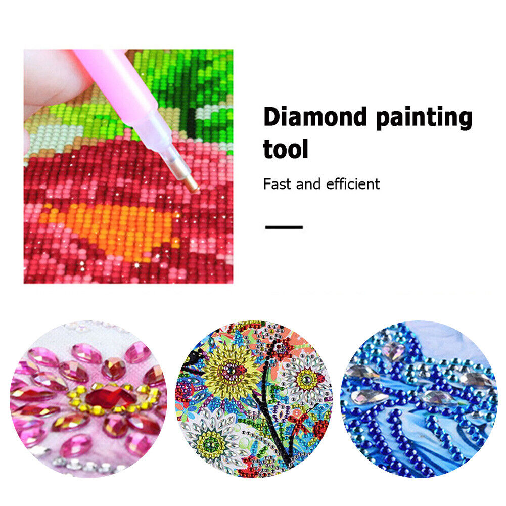 Diamond Painting Accessories Kits Roller Pen Tray Tweezer for DIY Art Craft