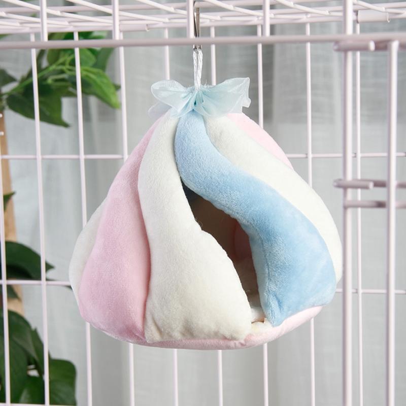 Small Animal House Hamster Hanging Nest Hammock Guinea Pigs Sugar Glider Cage