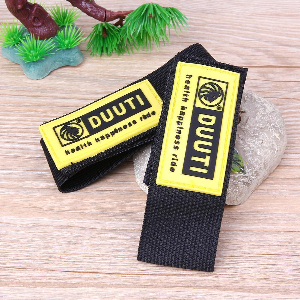 2pcs Bike Reflective Ankle Leg Band Outdoor Cycling Trousers Band(Yellow)