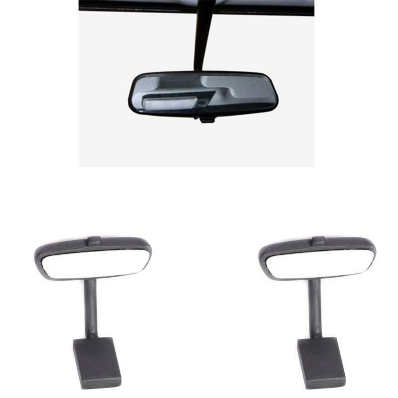 1/10 TRX4 Accessories Stainless Steel Car Mirror Rearview Mirror for RC Crawler