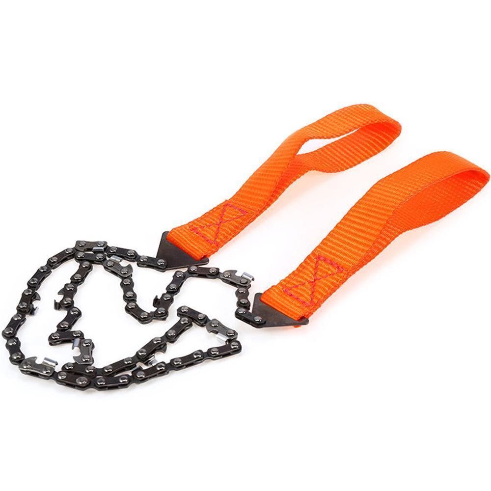 Portable Hiking Logging Saw Camping Pocket Survival Chainsaw Hand Zipper Saw