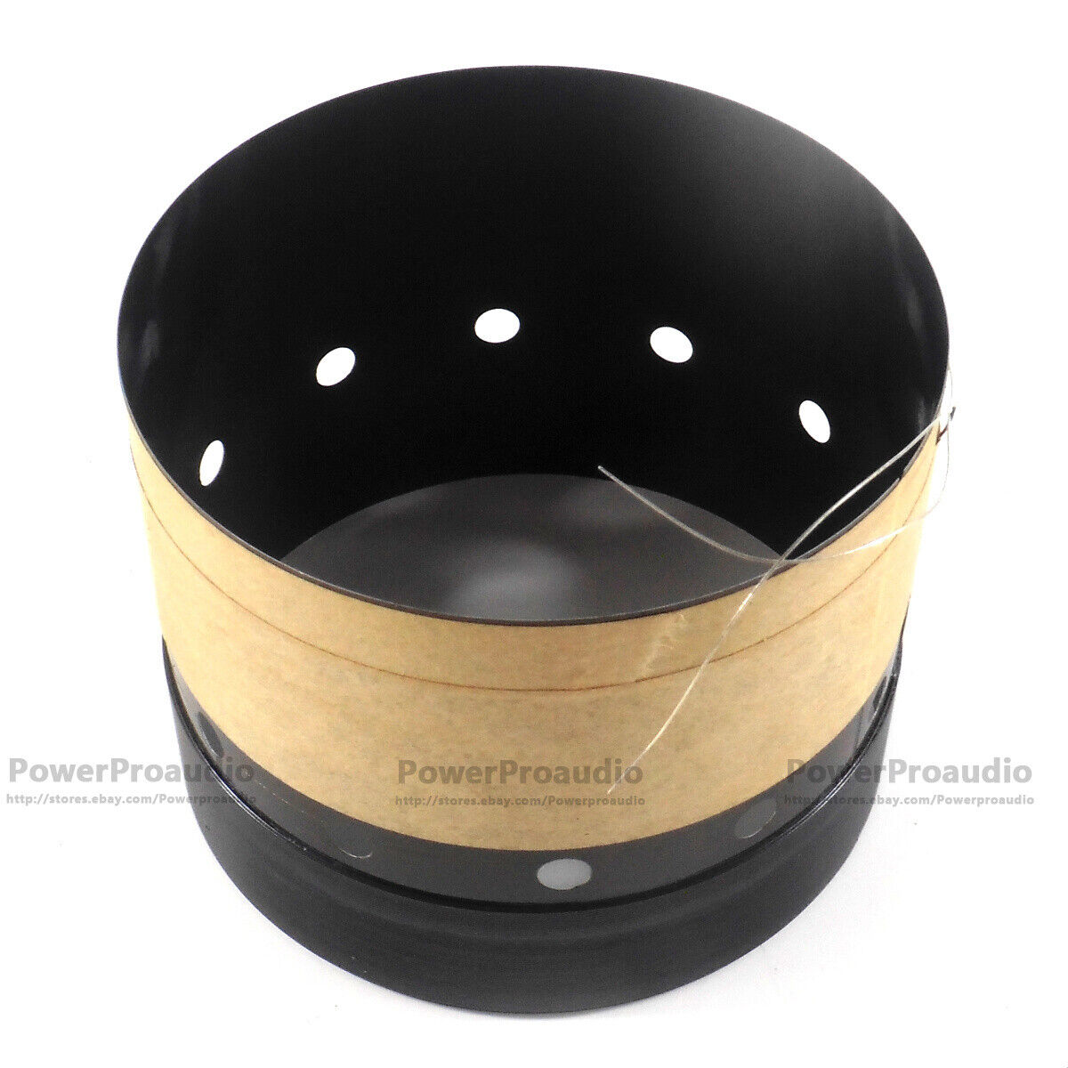 4 pcs of 76mm 3' inch black aluminous bass loudspeaker woofer speaker voice coil