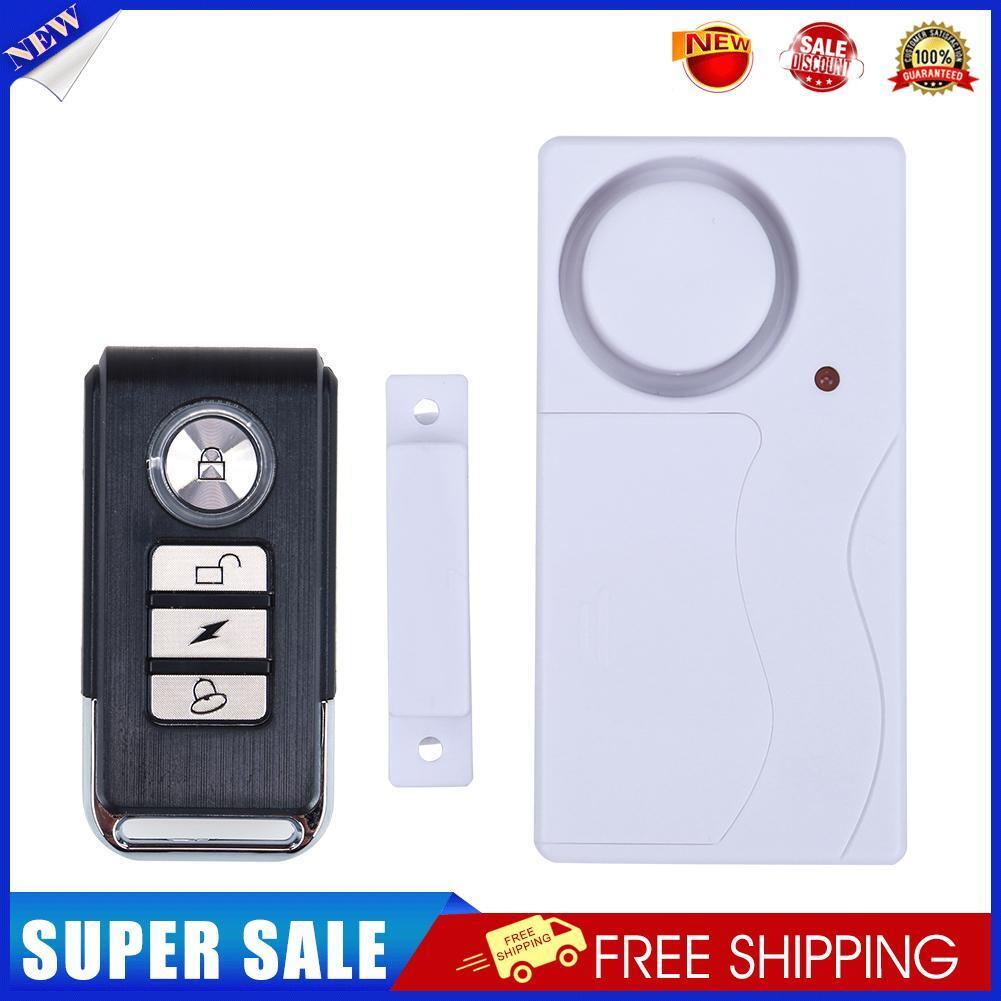 Door Window Entry Security ABS Wireless Remote Control Door Sensor Alarm