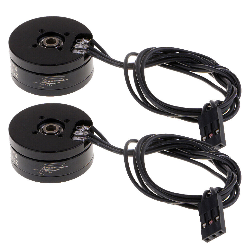 2pcs 260kv Gimbal Brushless Motor 80T Hollow Shaft for   808 Camera